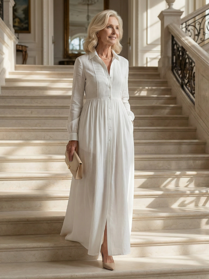 Minerva™ | Soft Flow Maxi Dress