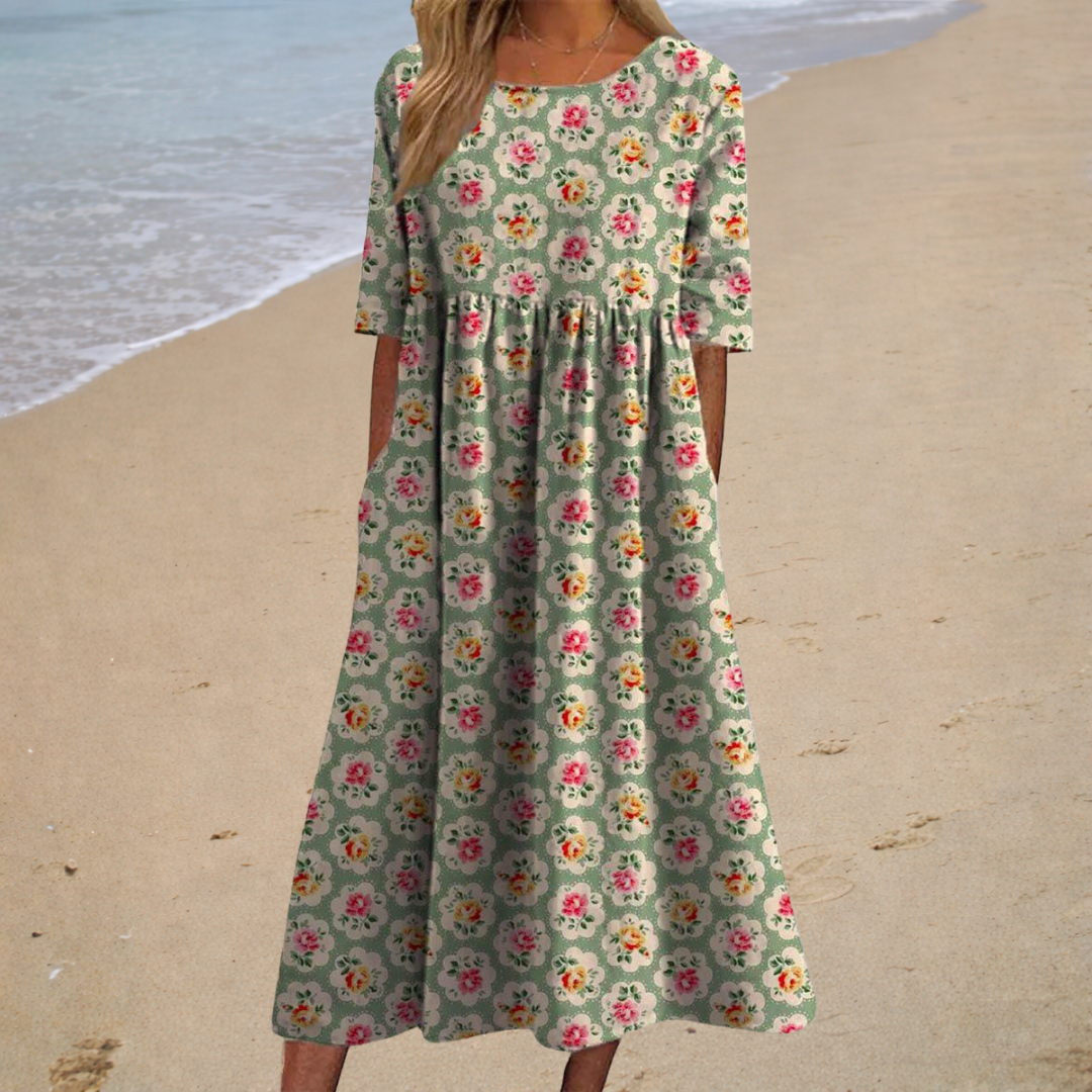Eleonora | Boho Midi Dress