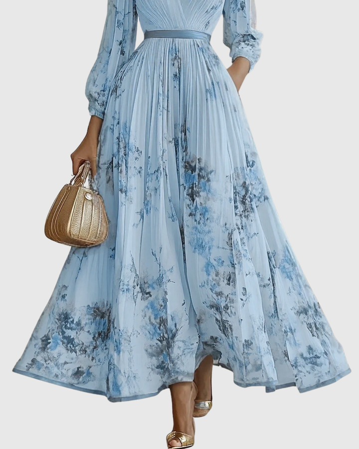 Suzanna | Pleated Elegance Dress