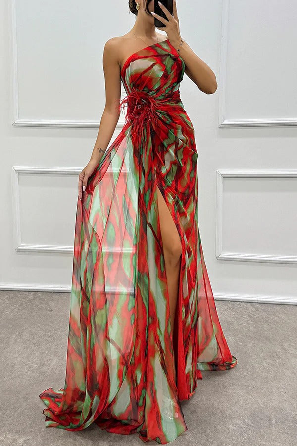 Annie™ | Vibrant Draped Dress