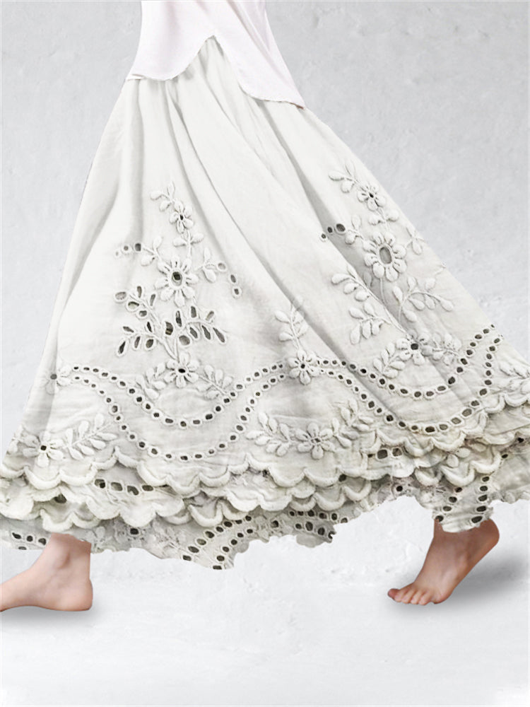 Ellie™ | Boho Printed Skirt