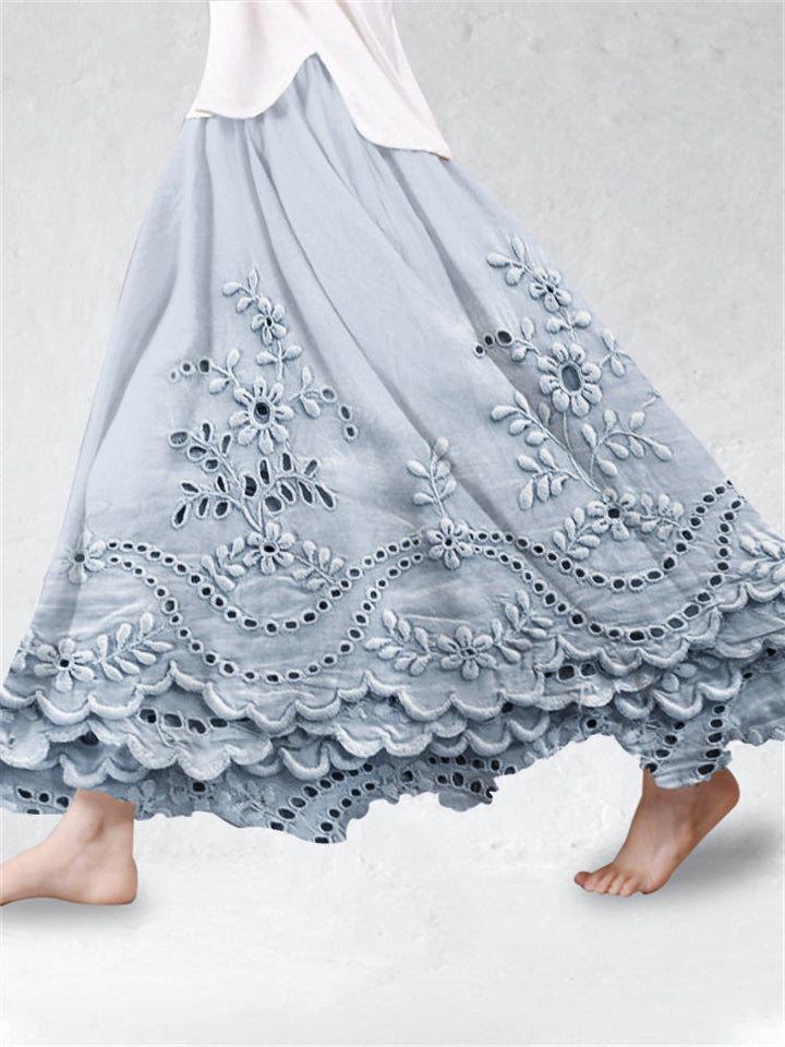 Ellie™ | Boho Printed Skirt