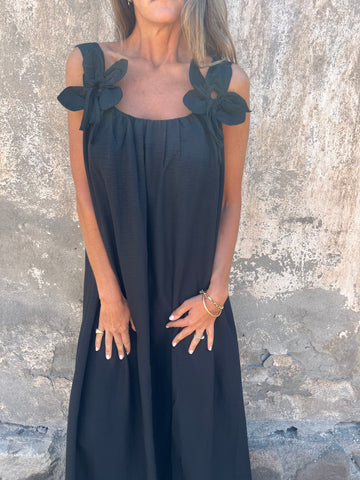 Philippa™ | Modern Boho Flower Detail Dress