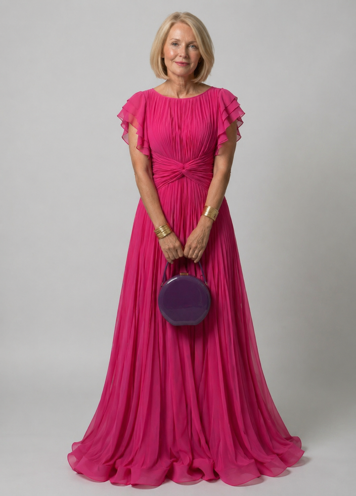 Blythe™ | Pleated Evening Dress