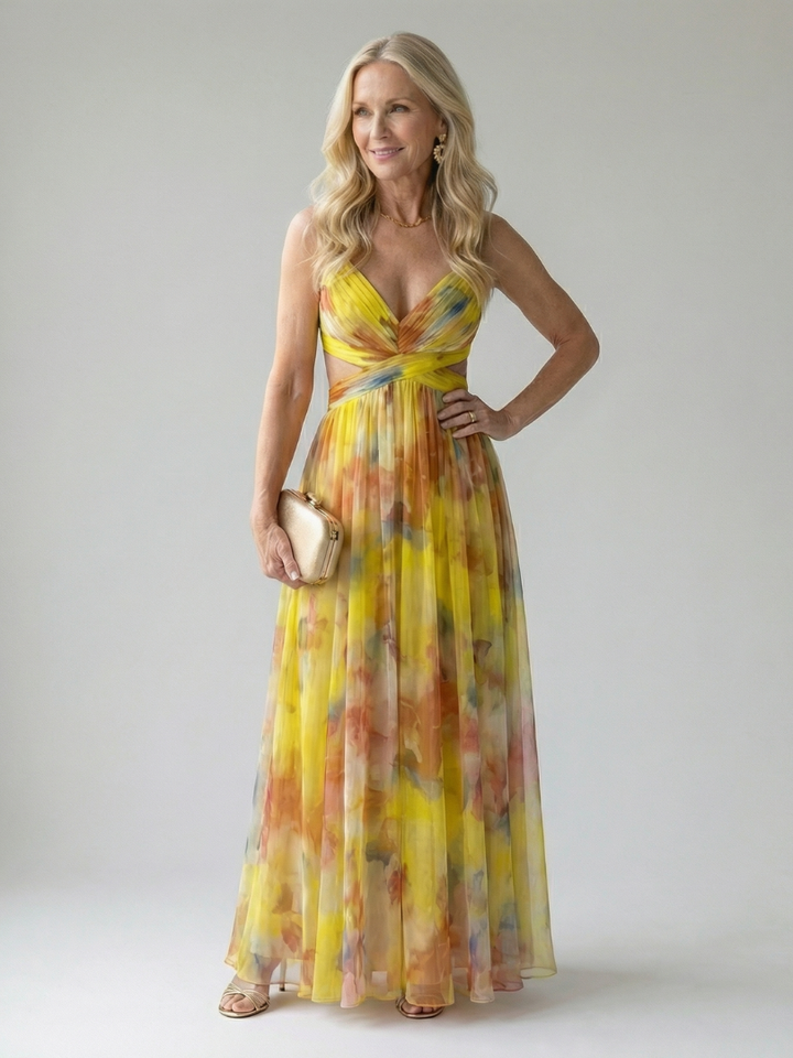 Carina™ | Soft Wrap Maxi Dress
