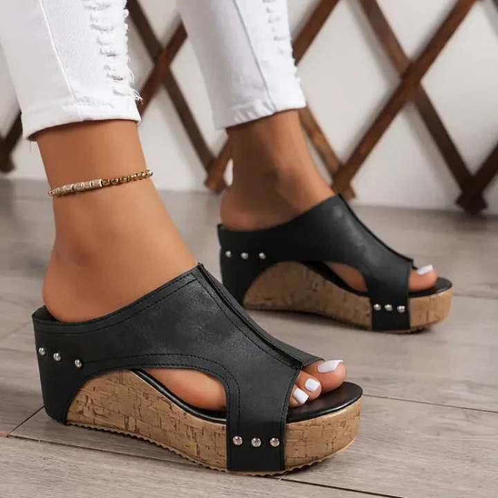 Narella™ | Comfort Lift Wedge Sandals