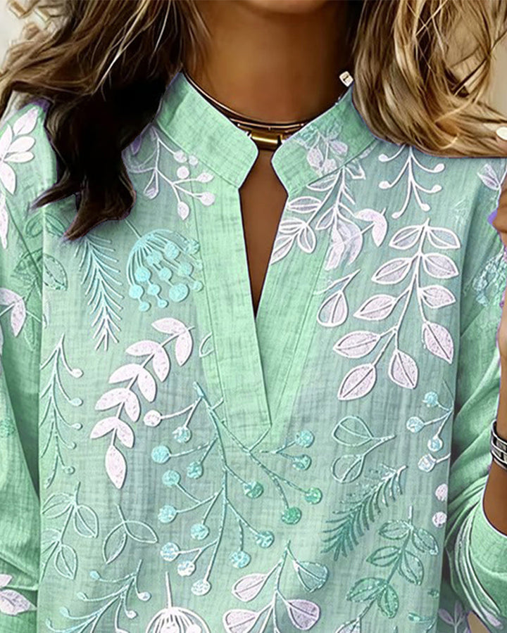 Kristy™ | Casual Floral Print Everyday Blouse