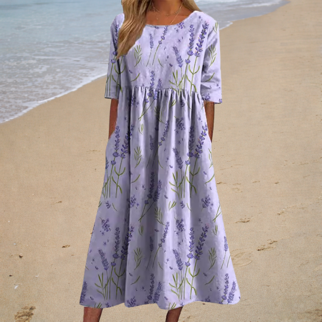 Eleonora | Boho Midi Dress
