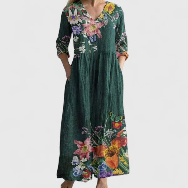 Kymberah - Sophisticated Midi Dress