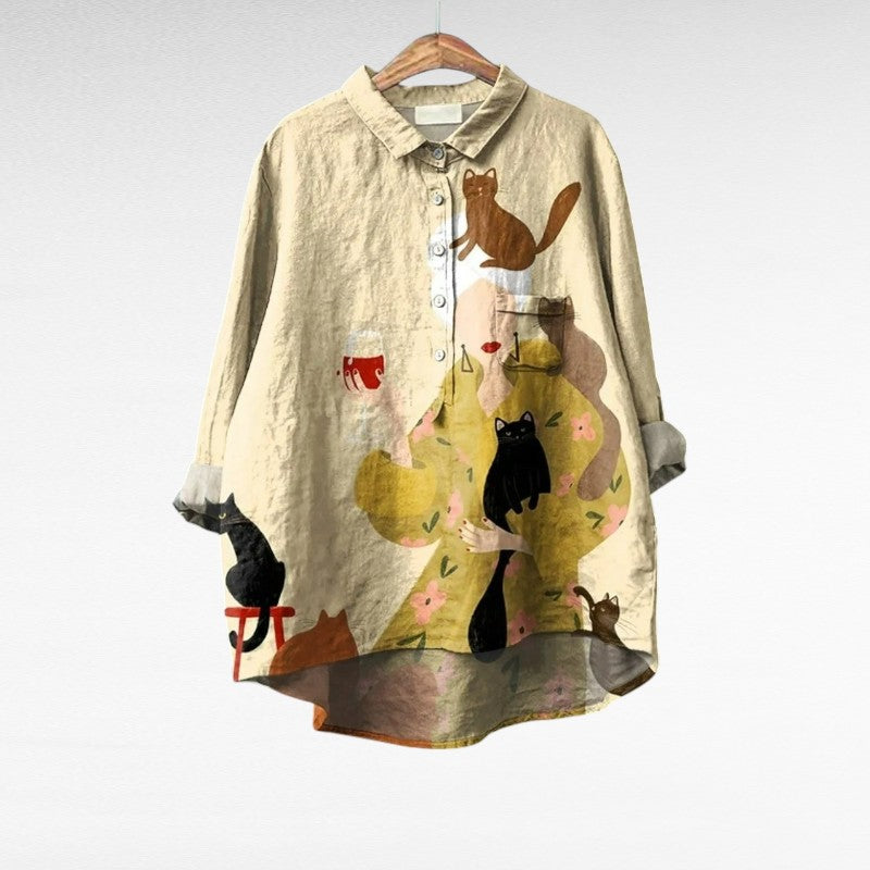Ariane | Elegant summer blouse