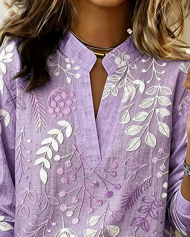 Kristy™ | Casual Floral Print Everyday Blouse