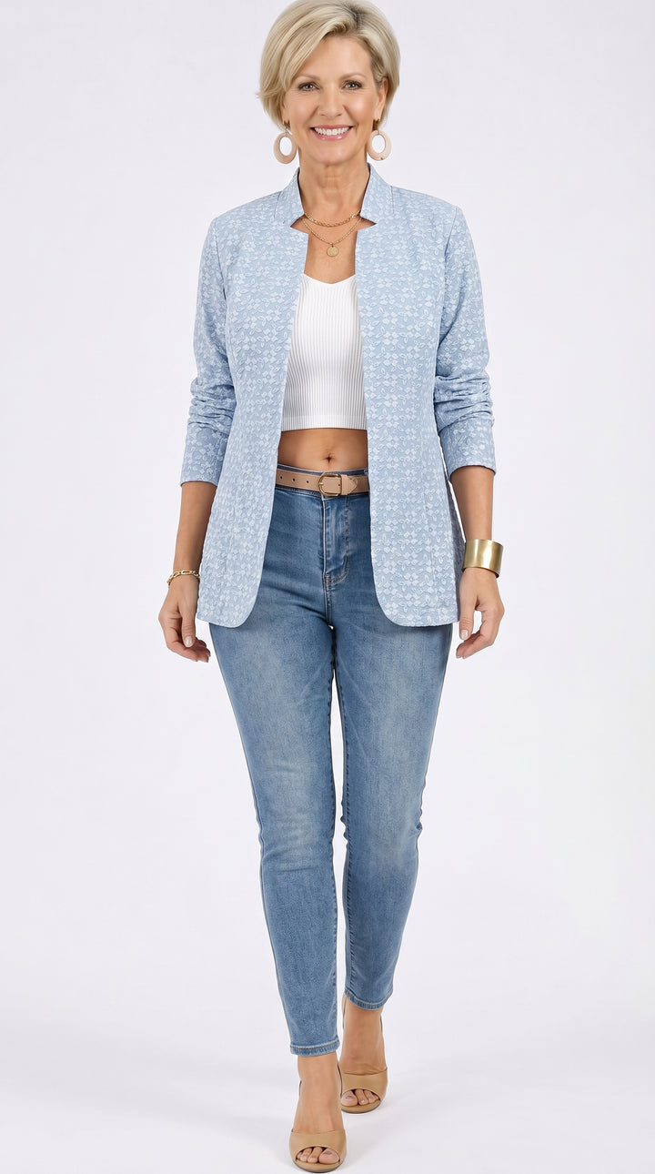 Erin™ | Sleek Modern Minimalist Everyday Blazer