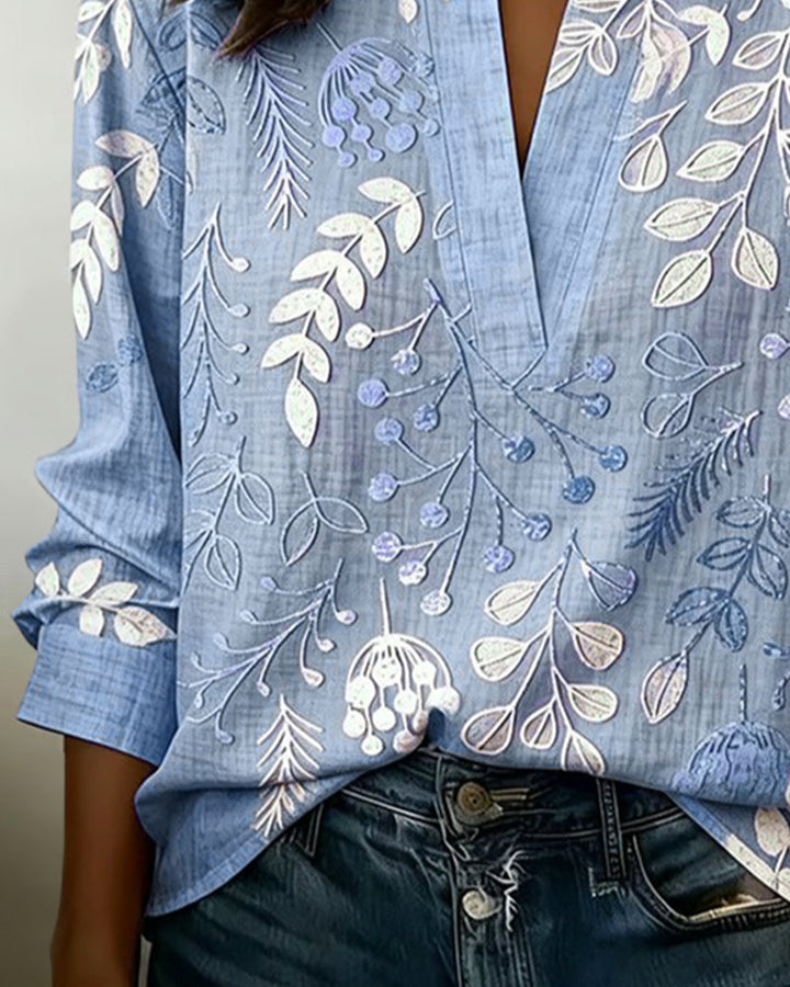 Kristy™ | Casual Floral Print Everyday Blouse