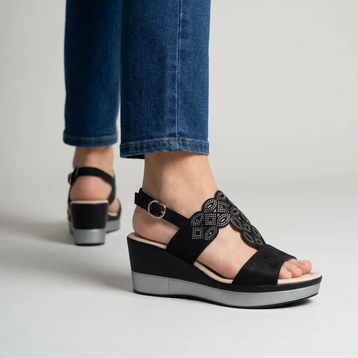 Sally™ | Chic Open-Toe Comfortable Wedge Sandals