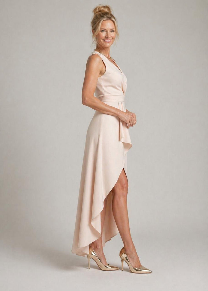 Dottie™ |Midi Wrap Dress with V-Neck