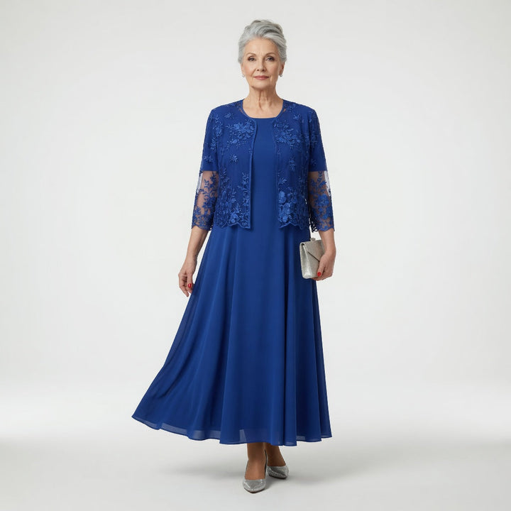 Adina™ - Elegant Floral Printed Summer Dress