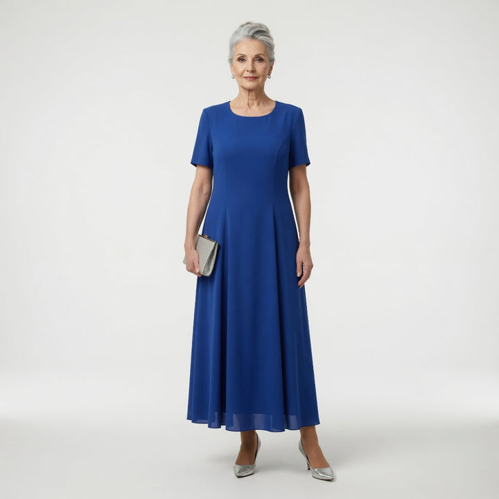 Adina™ - Elegant Floral Printed Summer Dress