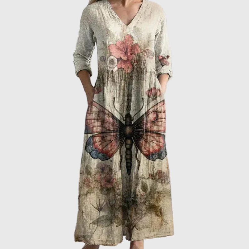 Willow | Graceful Elk Maxi Dress