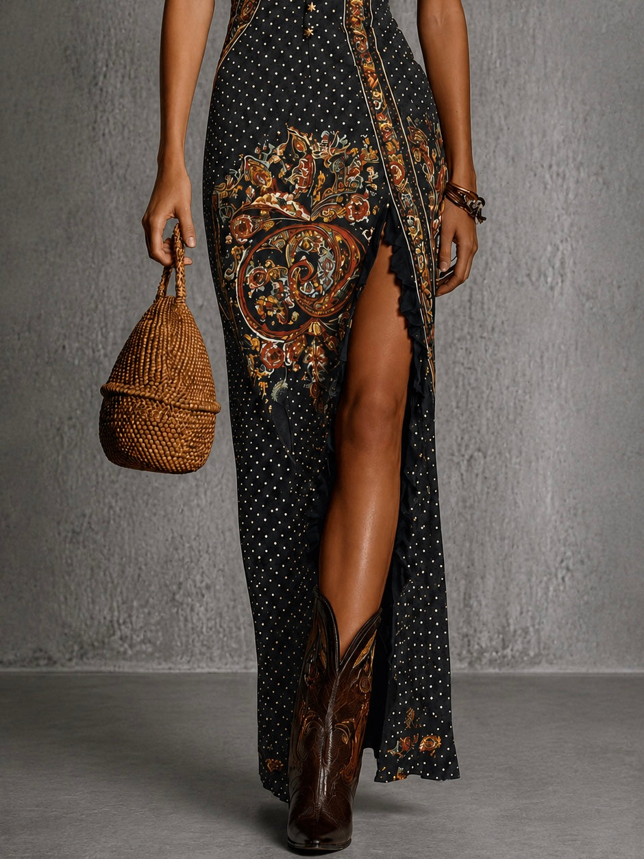 Amadora™ | Bohemian Floral Dress