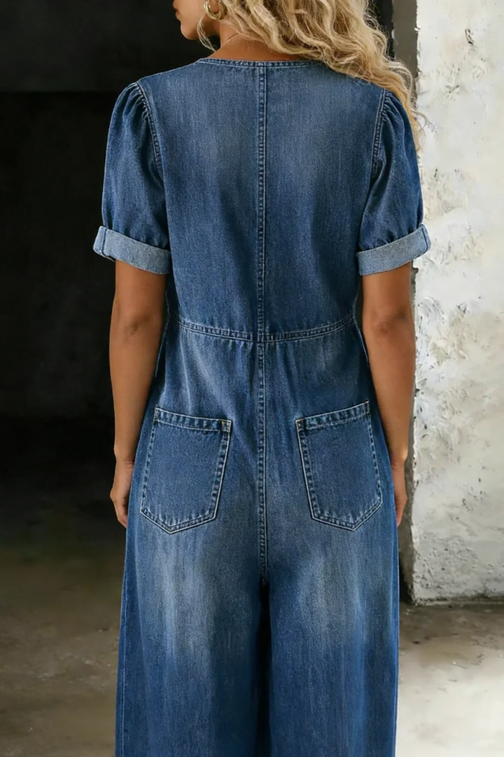 Junia™ | Relaxed weekend denim jumpsuit