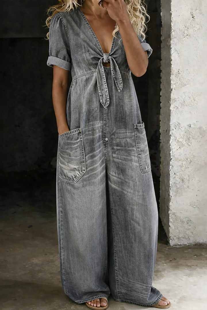 Junia™ | Relaxed weekend denim jumpsuit