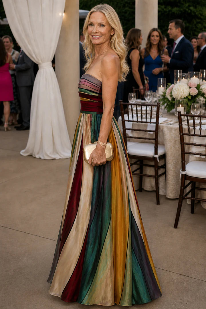TALMA™ | Effortless Strapless A-Line Dress