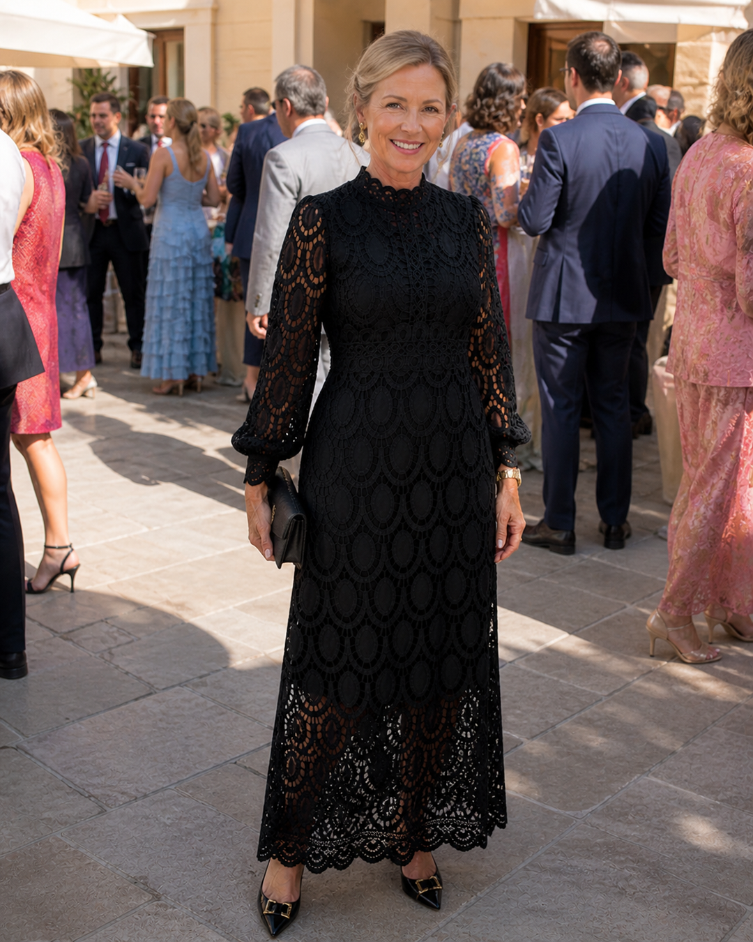 Glenna™ | Lace Midi Dress