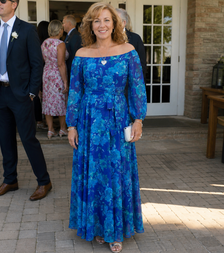 Candy™ | Off Shoulder Floral Maxi Dress