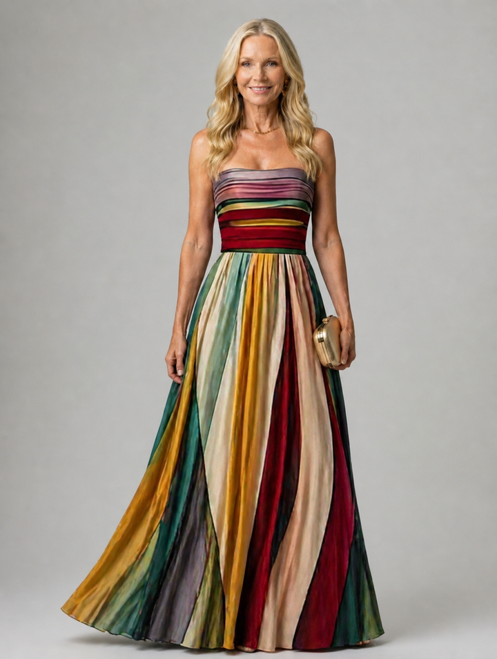Angelia™ | Effortless Strapless A-Line Dress
