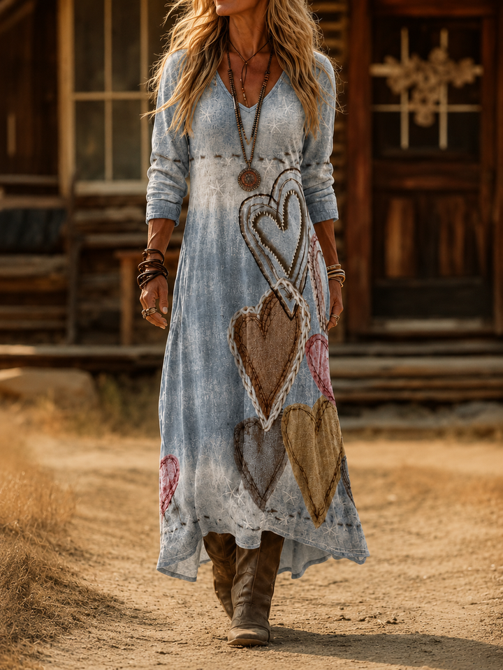 Azaria | Vintage Bohemian Summer Dress