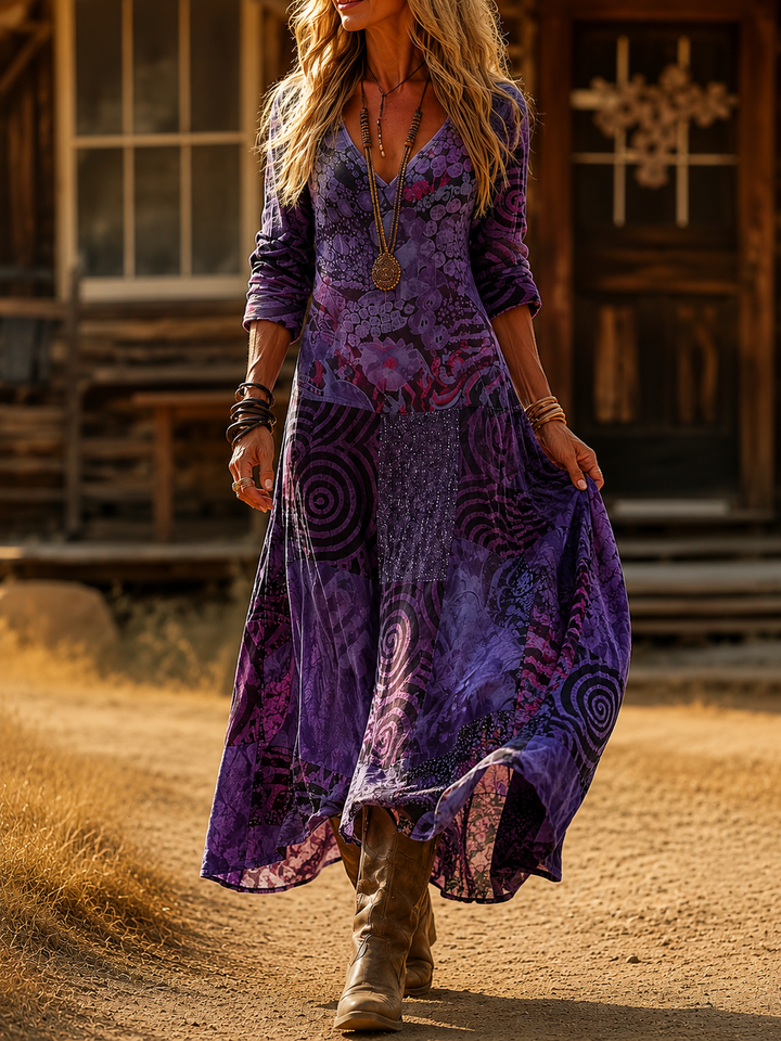 Caelina | Vintage Bohemian Summer Dress