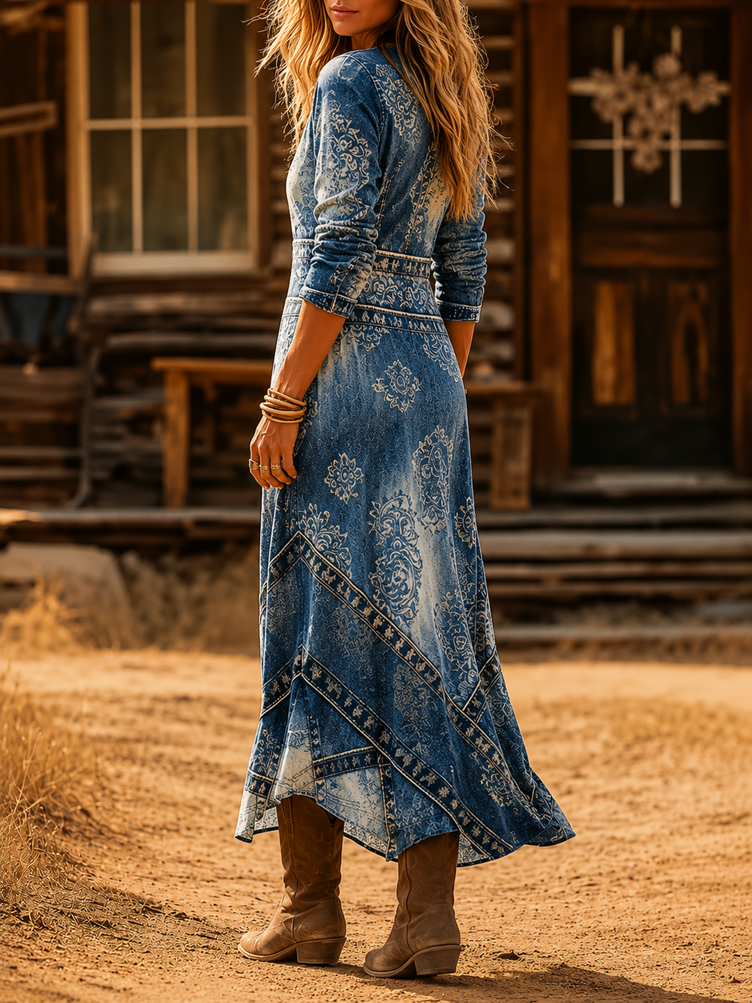 Carminda | Vintage Bohemian Summer Dress