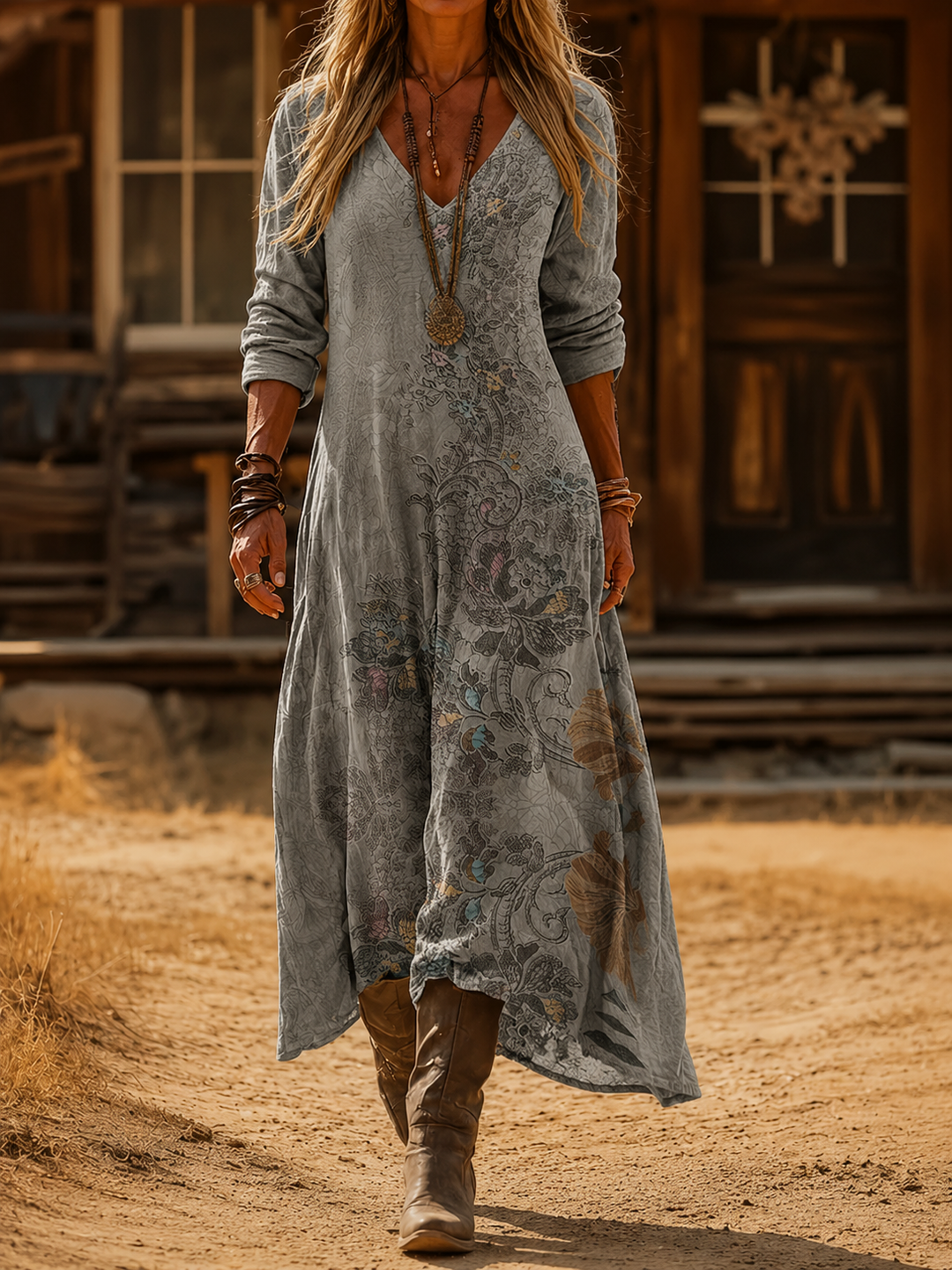 Celestine | Vintage Bohemian Summer Dress