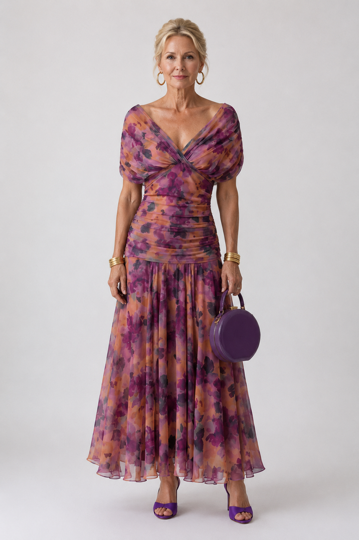 Adele™ | Flow Midi Dress