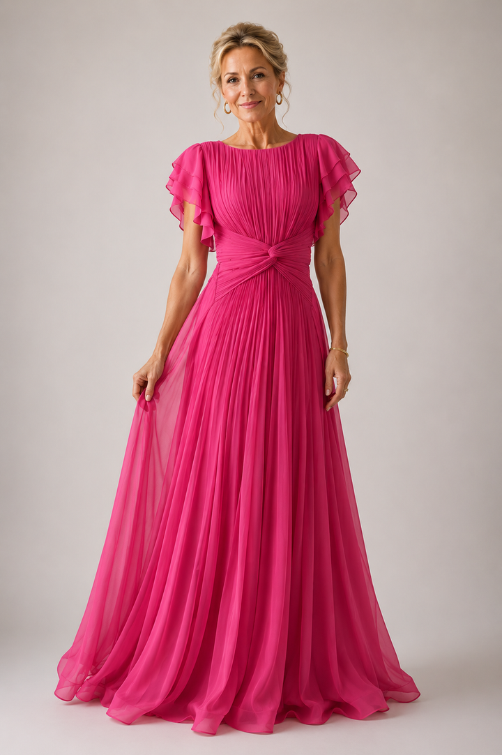 Blythe™ | Pleated Evening Dress