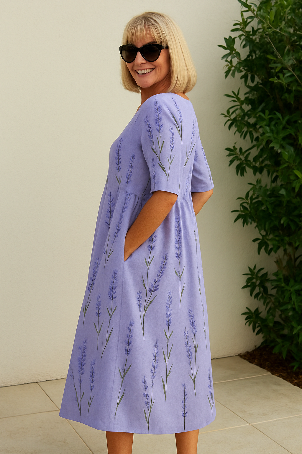 LUNA | Relaxed Midi Dress