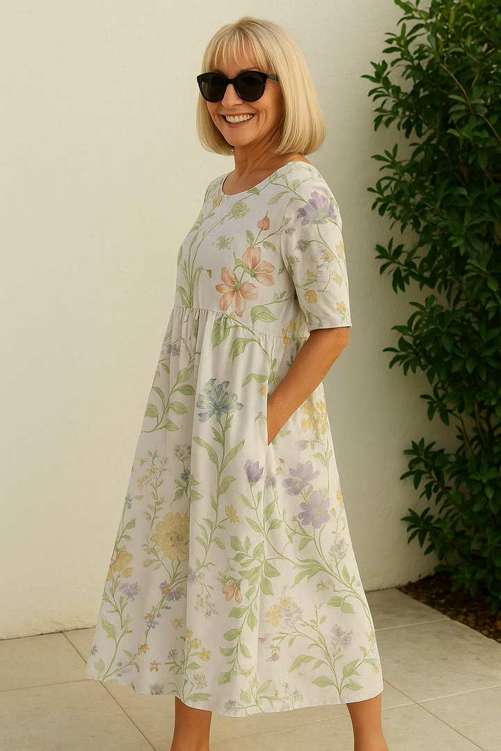 LUNA | Relaxed Midi Dress