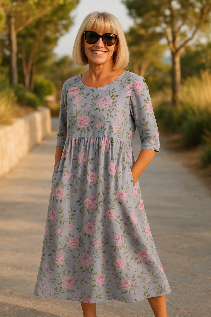 LUNA | Relaxed Midi Dress