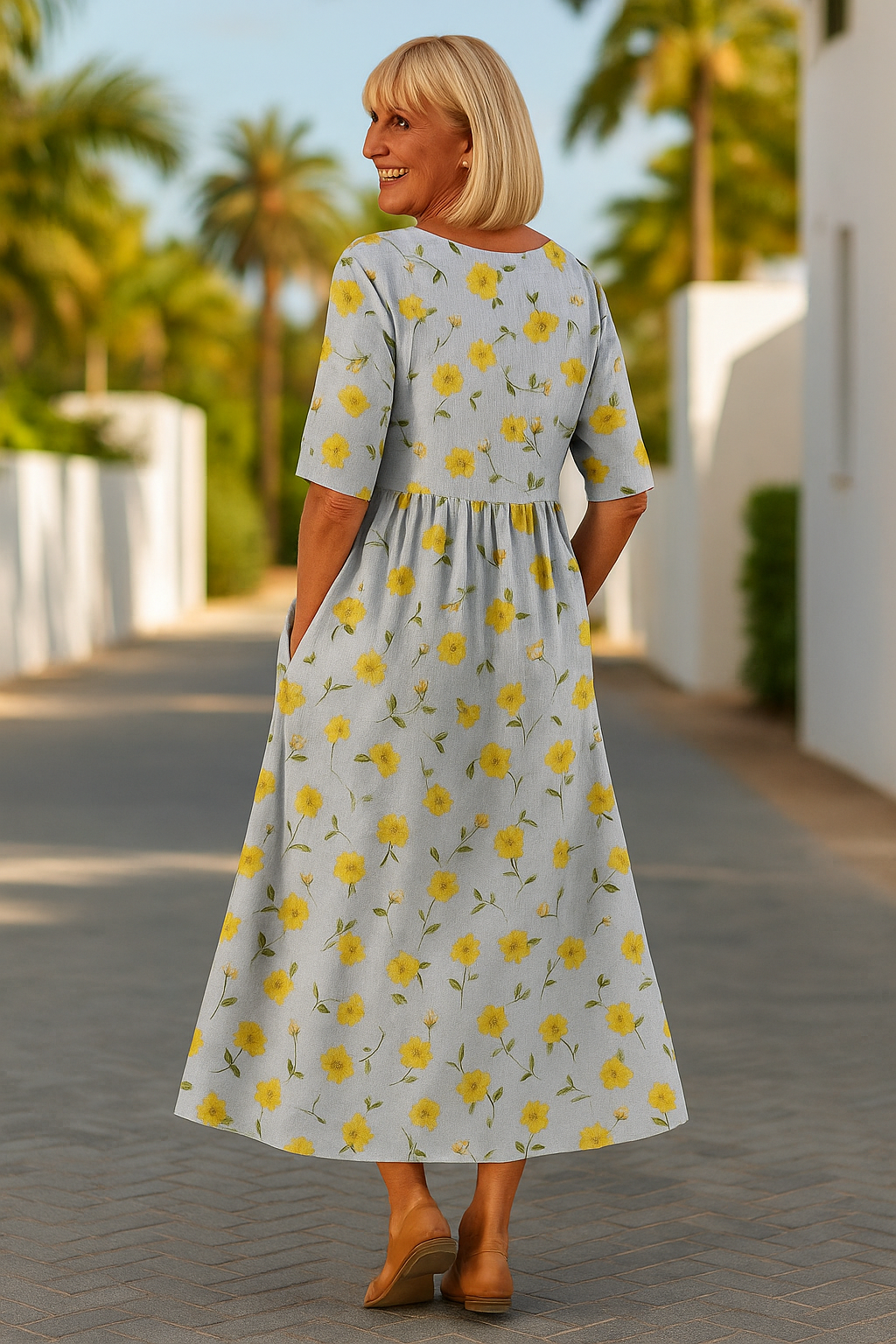LUNA | Relaxed Midi Dress