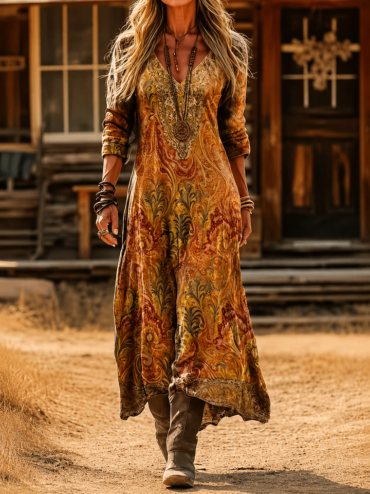 Laura | Vintage Bohemian Summer Dress