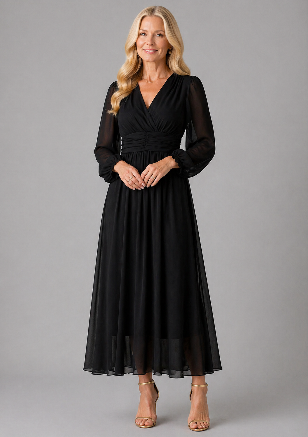 Nia™ | Elegant Wrap Dress