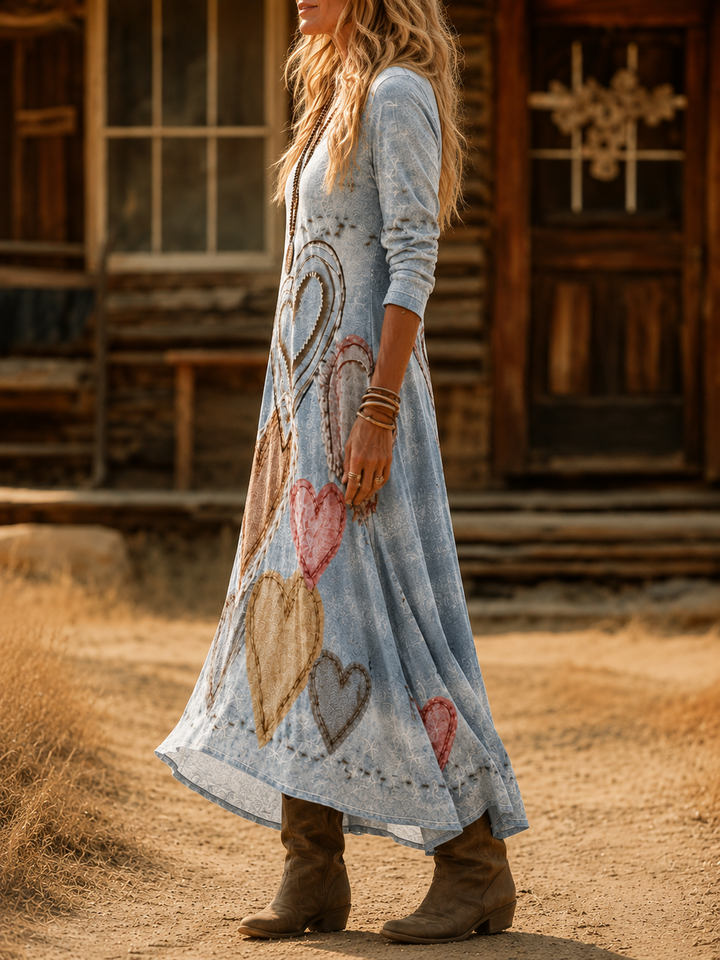 Azaria | Vintage Bohemian Summer Dress