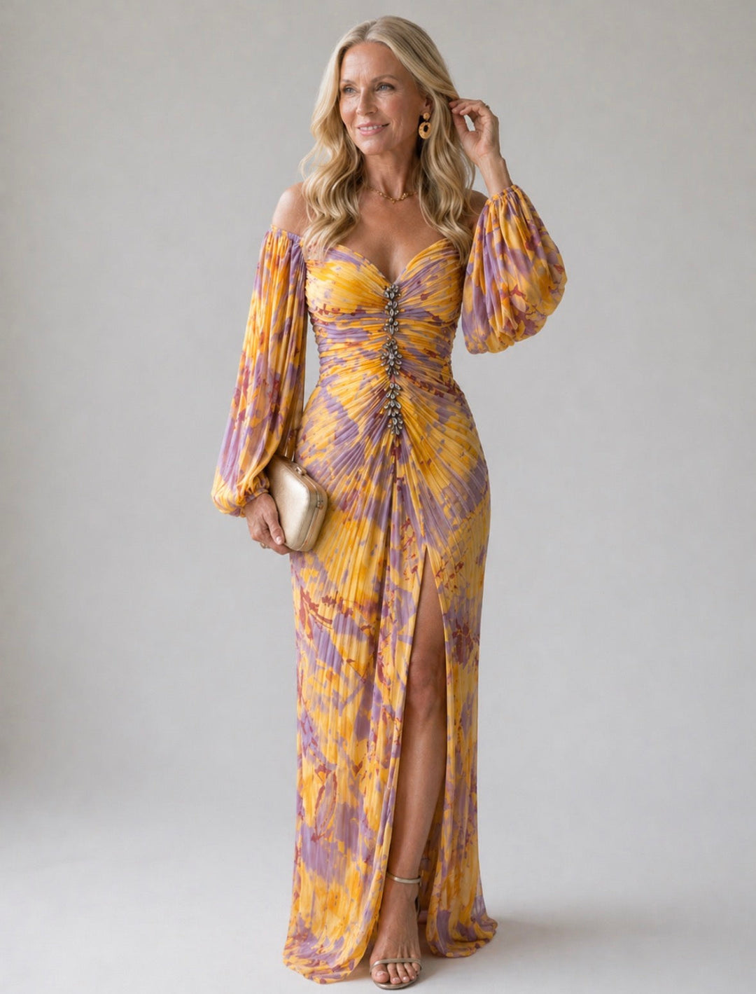 Valencia™ | Elegant Dress with V-Neck