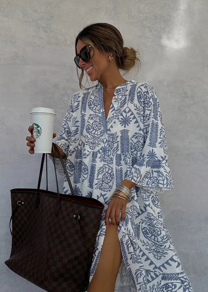Fiorelia | Casual Bohemian Tunic Dress