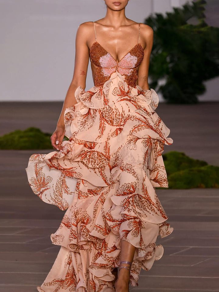 La Scintilla™ | Signature Bow Maxi Dress