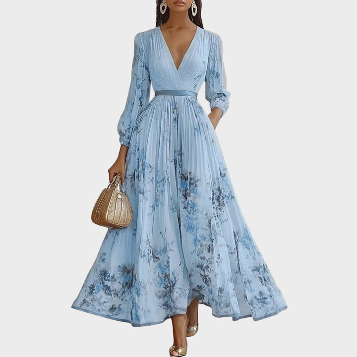 Suzanna | Pleated Elegance Dress