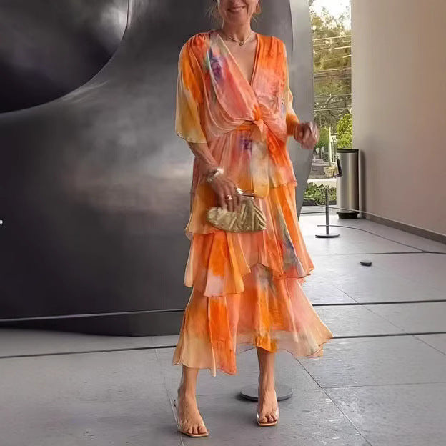 Betsey™ |Layered Floral Sun Dress