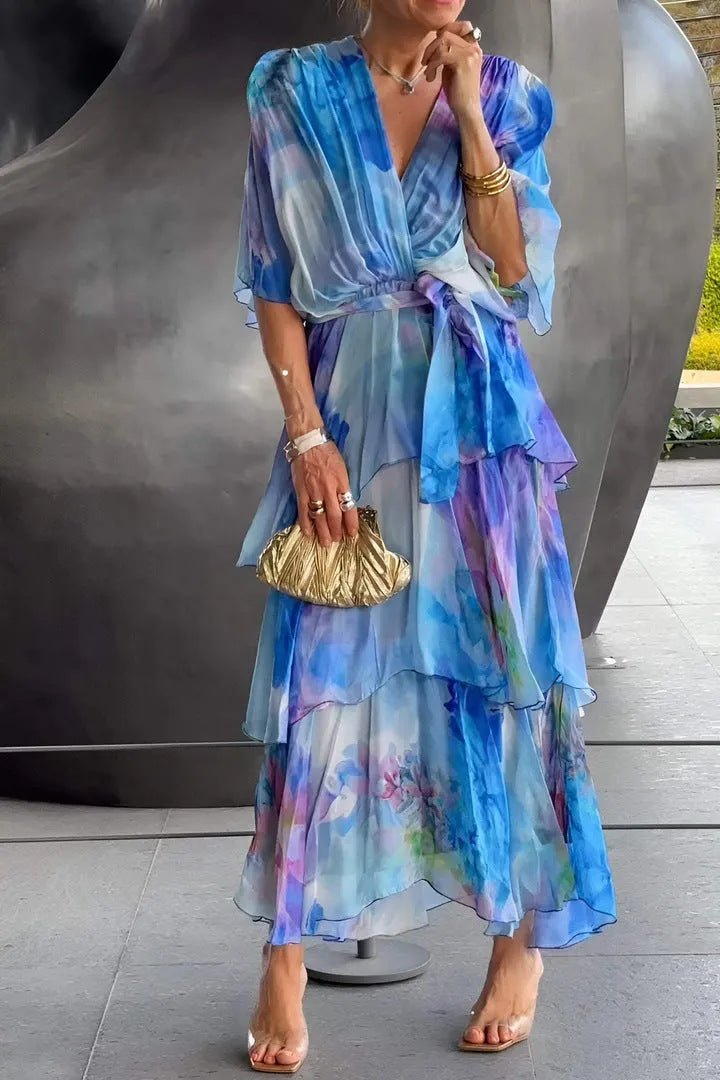 Betsey™ |Layered Floral Sun Dress