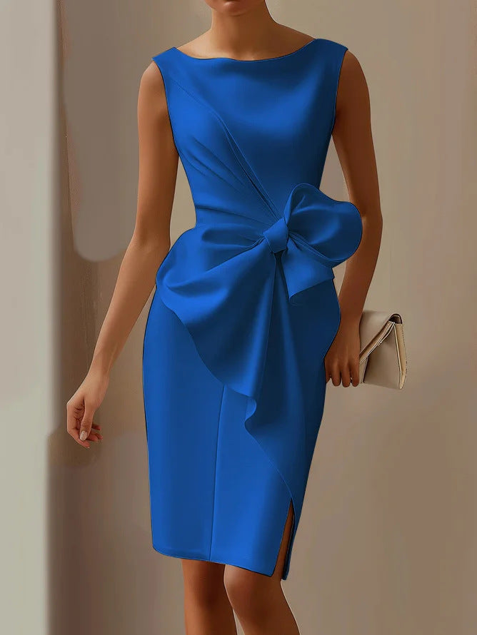 Elara - Classic Bow Dress