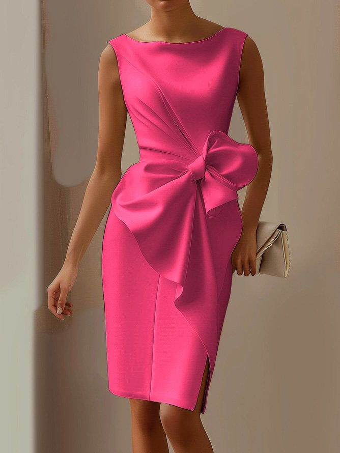 Elara - Classic Bow Dress